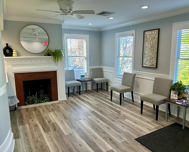 Waiting Room At Saco Family Dentistry